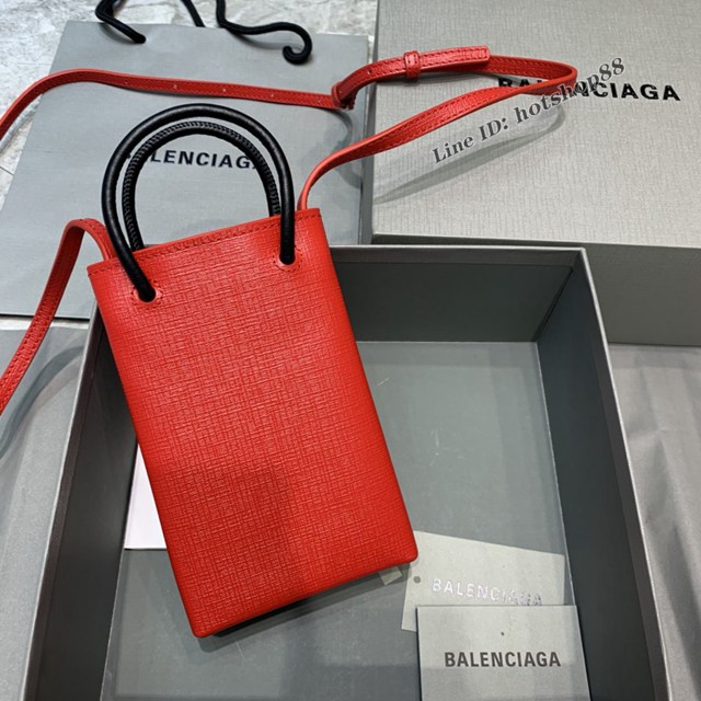 Balenciaga專櫃爆款mini手提購物袋 巴黎世家新潮迷你手機包 fyj1583